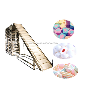 fabrik direktverkauf süßigkeiten verschiedene form automatische zuckerwatte marshmallow einlageproduktionslinie - Product Image 4