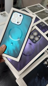 เคสโทรศัพท์สุดหรูใหม่สำหรับ iPhone 15 Pro Max มาพร้อมกับฟิล์มเลนส์คริสตัล AG เคสโทรศัพท์แม่เหล็กที่แข็งแกร่งรวมทุกอย่าง - Product Image 2