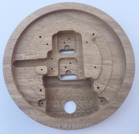 Base de lampe en noyer de haute qualité sur mesure, base de lampadaire en bois massif, fabricant de gravure de précision CNC