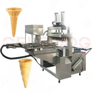 Automatic Ice-Cream Cone Maker Wafer Cone Making Ice Cream Cone Wafer Biscuit Machine