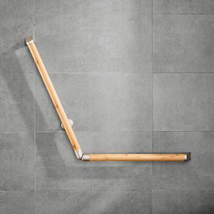 Barra de Seguridad Antideslizante en Forma de L de 135 Grados para Baño, con Agarradera para Inodoro, para Accesibilidad en el Cuarto de Ducha - Product Image 1