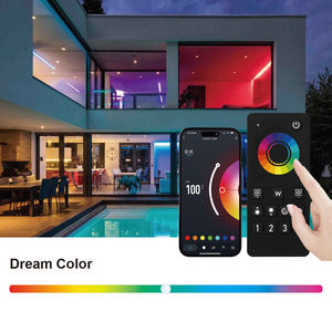 C103W Aipin Mash Group Sync Tuya Smart WiFi RGB luce notturna 12V 24V COB senza punto LED Strip Controller con telecomando 4 zone - Product Image 2