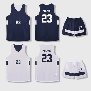 Uniforme de Baloncesto con Diseño de Moda y Nombre del Equipo Personalizado, Jersey de Baloncesto Sublimado, Ropa de Baloncesto Reversible de Poliéster - Product Image 3