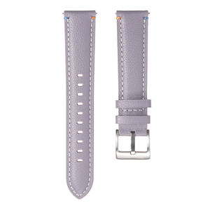 Forwelleny, correa de lujo de cuero auténtico con costuras de 20mm y 22mm para <span class=keywords><strong>Samsung</strong></span> Galaxy <span class=keywords><strong>Watch</strong></span> 7 6 Classic <span class=keywords><strong>5pro</strong></span>, accesorios, correa de cuero - Product Image 5