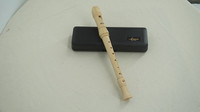 Aiersi Brand Chinese Dizi Wooden Music Instruments Maple 3 Piece Soprano Recorder Flute German Style in Stock