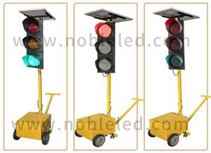 Feux de signalisation solaires portables en vente Feux de circulation solaires mobiles faciles à utiliser - Product Image 4