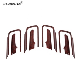 WZXDAUTO - Accesorios de Decoración Interior para Automóviles, Cubierta de Madera para Land Cruiser 150 2014 2015 - Product Image 5