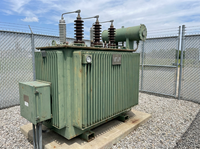 Transformateur de distribution triphasé hermétique immergé dans l'huile série S11, 10 kV, 30 kVA à 2500 kVA, Dyn11, enroulement en cuivre