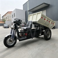 Mini-dumper électrique ZY-180 de 2 tonnes avec système de déchargement automatique entièrement hydraulique pour le transport en mine souterraine