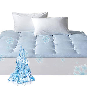 Hochwertige wasserdichte Kühlung Baumwolle Frottee Bett Topper weiche wasserdichte Matratzen auflage Protektoren - Product Image 1