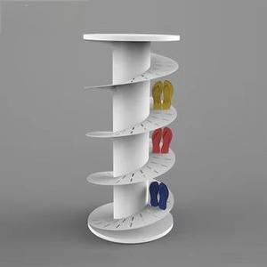 Customized Supermarket Metal Footwear Display OEM ODM Service For Display Shoes Chromed Surface Treatment Orientation 10 <b>Shelves</b> - Product Image 6