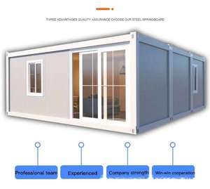 I produttori cinesi vendono direttamente case container a due piani di alta qualità ed espandibili per i lavoratori per vivere in prefabbricati - Product Image 3