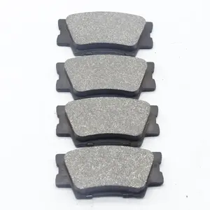 Japanese car brake system factory D1212 04466-42060 AN733K SP2081 D2327 MK Rear Brake Pads for Cars TOYOTA AURION CAMRY RAV4