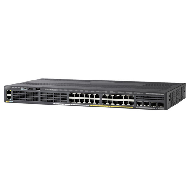Best Selling WS-C2960X-24PSQ-L Switch C2960-X 24 GigE(8 PoE) 2 X 1G SFP, 2 X 10/100/1000 BT, LAN Base