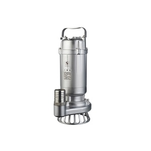 Bomba de Tubería para Aguas Residuales con Rosca de Acero Inoxidable WQ7-7-0.55 con Motor de Cobre, Bombas Sumergibles para Tratamiento de Aguas Residuales, Entrada de Líquido - Product Image 1