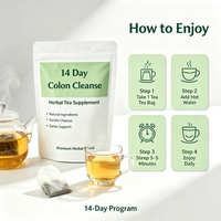 Tisane aux herbes de 14 jours pour la perte de poids chez l'adulte, soutien naturel à la santé digestive et au métabolisme, boisson à base de plantes de qualité supérieure