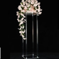 Colonnes florales de mariage en acrylique de haute qualité pour centres de table – Vente en gros