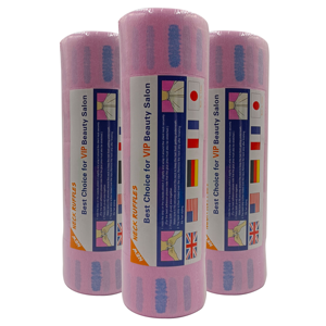 Bandes de protection jetables à prix abordable pour salon de beauté, rouleaux de papier crêpé à volants noirs pour coiffure et barbier - Product Image 2
