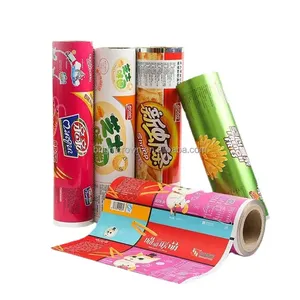 Custom Food-Grade Packaging Film Translucent Plastic Roll For Candy Wrapping Heat Sealable