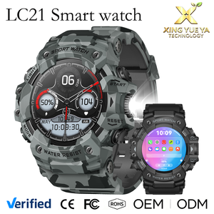 นาฬิกาสมาร์ทวอทช์ LC21 ขนาด 1.32 นิ้ว สำหรับผู้ชาย พร้อมไฟฉายซูม กล้องวัดมุม ระบบกันน้ำ IP68 รองรับการโทรผ่านบลูทูธ เหมาะสำหรับกิจกรรมกลางแจ้งและกีฬา - Product Image 6