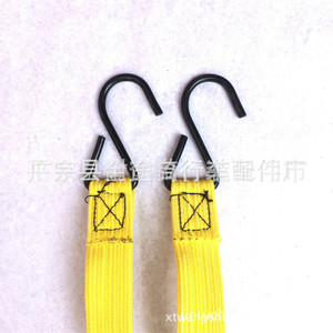 Cuerda Elástica para Bicicleta Xtui de 1.7M, Ajustable, Verde, con Gancho para Portabicicletas, Correas de Seguridad para Almacenamiento - Product Image 2