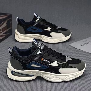 Nuove Scarpe Sportive Traspiranti in Mesh per Giovani, Uomini e Donne, <span class=keywords><strong>Sneakers</strong></span> Casual alla Moda e Versatili con Suola Spessa - Product Image 1