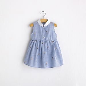 Ropa Infantil al por Mayor, Vestidos Sencillos para Niñas Pequeñas, Diseño de Vestidos Africanos Casuales para Niñas - Product Image 1