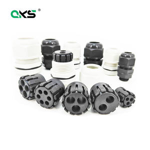 Presse-câble multi-trous IP68 PG13.5 M25 NPT1/2 Filetage Nylon PA6 Presse-câble multi-trous Prise de câble en plastique Serre-câble - Product Image 4