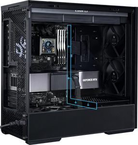 LianLi LANCOOL <span class=keywords><strong>207</strong></span> boîtier numérique <span class=keywords><strong>de</strong></span> M-ATX taille écran LCD 6 pouces Compatible ATX pré-installé quatre tours <span class=keywords><strong>de</strong></span> boîtiers d'<span class=keywords><strong>ordinateur</strong></span> <span class=keywords><strong>de</strong></span> jeu - Product Image 3