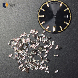 Mặt đồng hồ đồng có thể tùy chỉnh với khả năng gắn kim cương/giá đỡ đá/chaton, không có đá - Product Image 2