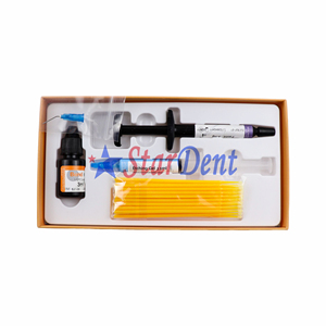 Adesivo ortodontico dentale auto/cura cura della luce Kit colla per ortodontia staffe staffe colla blu odontoiatria sistema di legame diretto