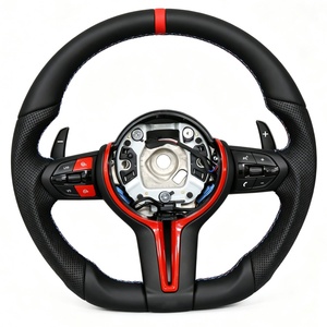Volant <span class=keywords><strong>sport</strong></span> à fond plat bleu pour <span class=keywords><strong>BMW</strong></span> E82 F80 F01 M3 M8 F34 X6 E71 F33 535i F07 F87 - Product Image 2