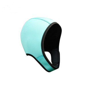 Gorras ajustables de neopreno para surf, buceo, Kayak, Rafting, canoa, Snorkel, <span class=keywords><strong>gorro</strong></span> de natación, <span class=keywords><strong>gorro</strong></span> de natación con correa para la barbilla, capucha de buceo - Product Image 4