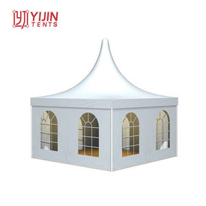 Tentes Pagode Pyramide en Alliage d'Aluminium de Taille Personnalisée 3x3 4x4m 5x5 8x8 de Guangdong Yijin - Product Image 3