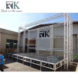 Modular <b>Platform</b> <b>Stage</b> for Booths Aluminum <b>Stage</b> Truss for Exhibits - Product Image 2