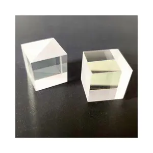 بريزم Rhomboid من الزجاج البصري BK7 بريزم من السيليكا ذو الزاوية اليمين المتراكبة