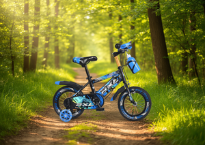 Bicicleta infantil Bxl de 16 pulgadas con ruedas de entrenamiento para niños, uso fuera de carretera - Product Image 2