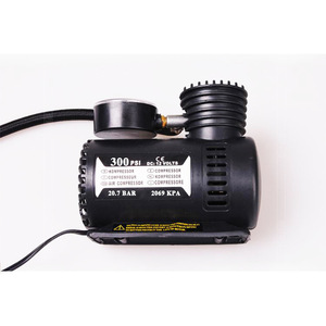 Compresseur d'air portable <span class=keywords><strong>12V</strong></span> pour voiture, style locomotive, alimenté par allume-cigare, mini pompe à pneus automobile - Product Image 2