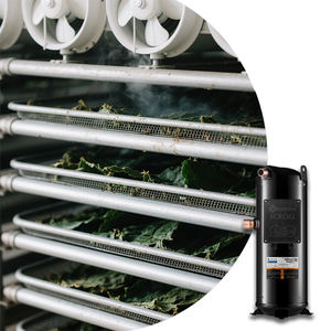 Compresseur scroll à pompe à chaleur XECOM, configuration standard, pour le séchage du tabac et la désinfection à haute température des bouteilles de bière - Product Image 1