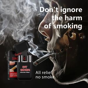 Inhalador Nasal de Aceites Esenciales Naturales y Seguros para Dejar de Fumar, Alivio Herbal de Aromaterapia para los Antojos de Fumar - Product Image 5