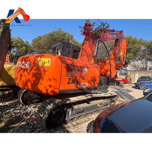 Excavateur d'occasion d'origine japonaise HITACHI ZX 120 ZX120 de bonne qualité 12 tonnes mini pelles sur chenilles moyennes d'occasion prêtes à être expédiées - Product Image 2