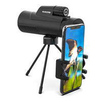 Monoculaire Suncore SS10x42 pour l'observation des oiseaux, télescope pour paysages extérieurs, possibilité de connecter un téléphone portable, télescope monoculaire