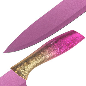 طقم سكاكين غير لاصق بطلاء خاص ومقابض بألوان جديدة، 6 قطع، الأكثر مبيعًا بالجملة - Product Image 2