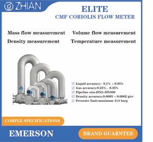 エマーソンコリオリ流量計マイクロモーションエリートCMF300Mマスフローセンサー液ガス用6 DN150 316LステンレススチールOEM - Product Image 4