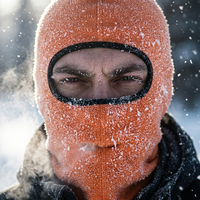Masque de ski chaud et résistant aux flammes, coupe-vent en polaire, cagoule pour la sécurité industrielle, fournisseur d'usine