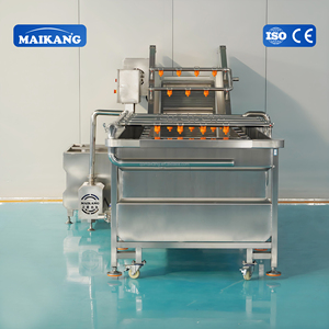 Línea de Producción Industrial Automática para Lavado, Escaldado y Enfriamiento de Vegetales y Pescado, Equipo para Vegetales y Calamar - Product Image 6