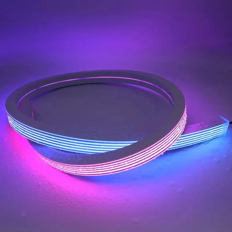 Diskon besar lampu Strip Led Flex Neon IP68 tahan air luar ruangan lampu Neon bar pesta 6*16mm Alternatif warna