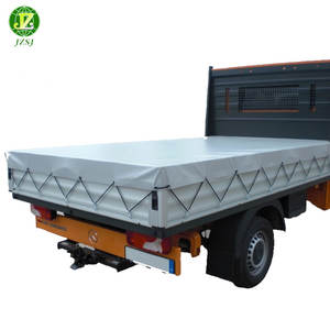 Vente à chaud Prix attractif Bâche en tissu enduit de couteau en PVC haute résistance imperméable 650gsm pour bâches de <span class=keywords><strong>remorque</strong></span> plates - Product Image 2