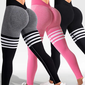 <span class=keywords><strong>Leggings</strong></span> Deportivos Transpirables de Cintura Alta con Control de Abdomen, Tela Suave como la Mantequilla, Logotipo Personalizado, con Bolsillos, Tallas XL XXL - Product Image 6