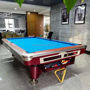 Bàn bida hiện đại thiết kế mới 2025, kích thước 8ft & 9ft, giá rẻ, mặt đá phiến, có chức năng trả bóng, dùng cho câu lạc bộ - Product Image 5